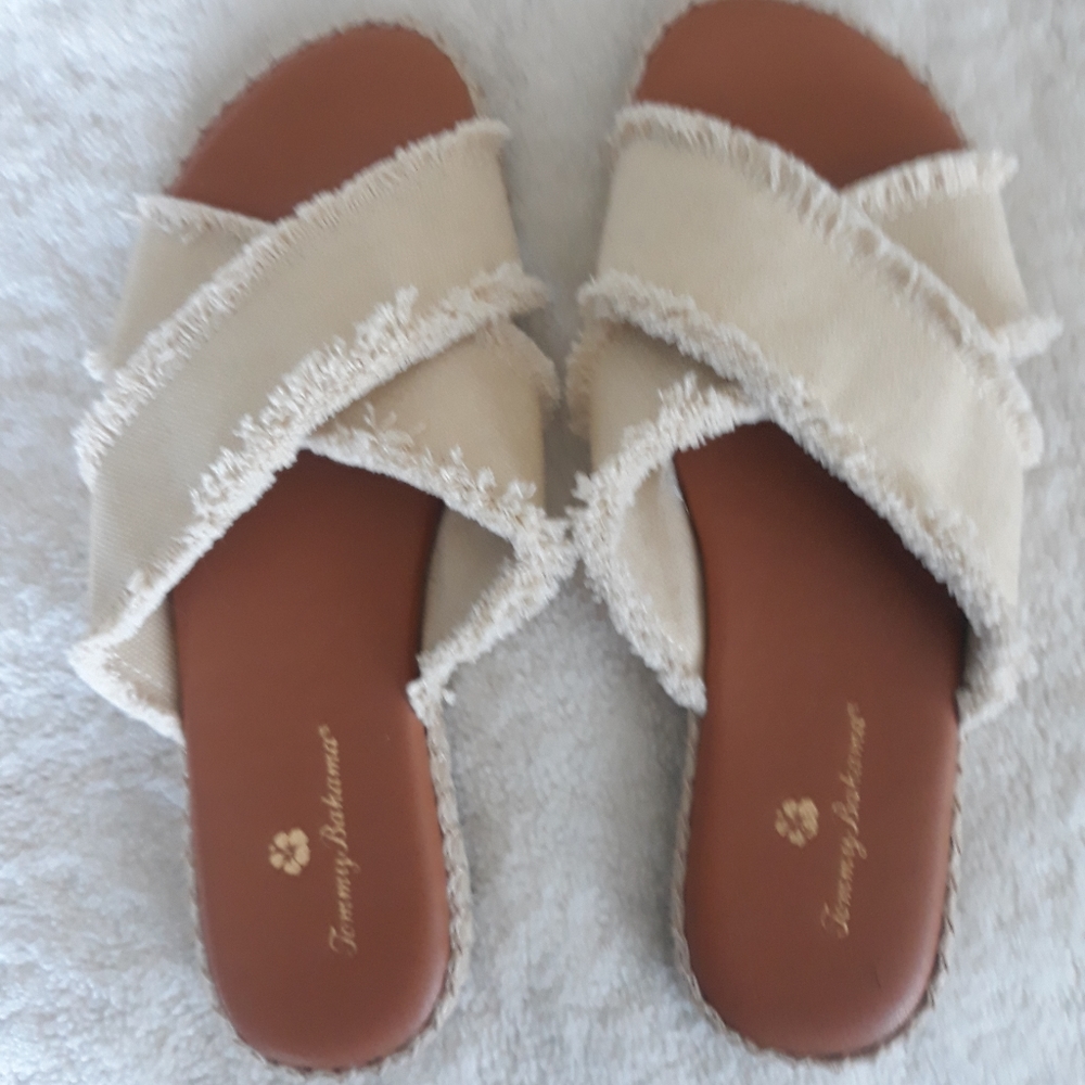 Tommy bahama canvas flats